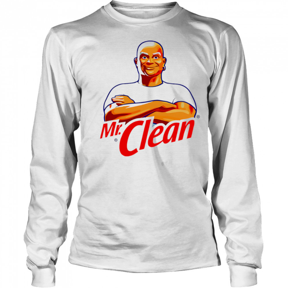 Mr Clean Logo Cleaning Product Fan classic shirt Long Sleeved