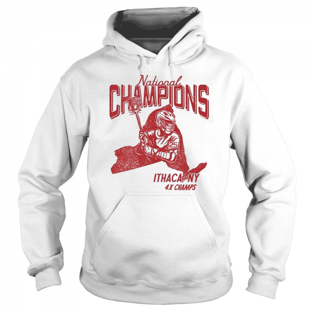 National Champions Ithaca NY 4x Champs Shirt Sweatshirt