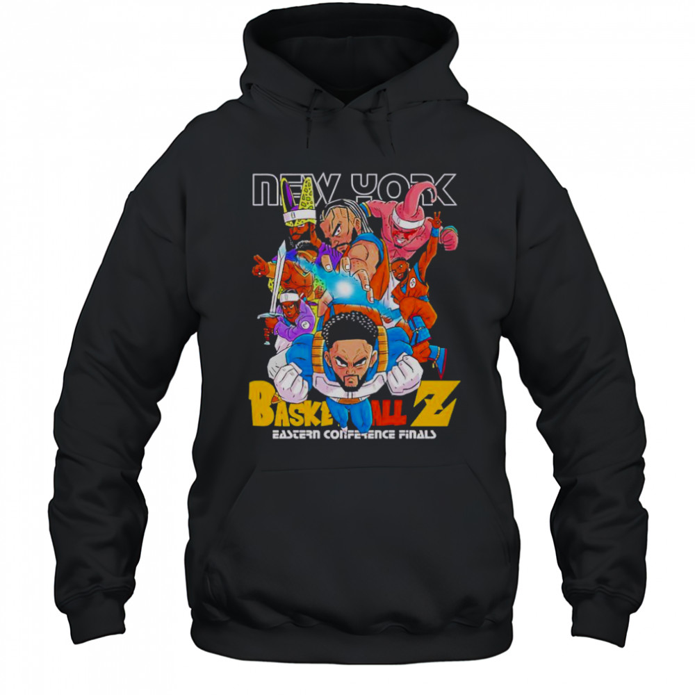 New York Basketball Eastern Conference Finals Dragon Ball T-Shirt Hoodie