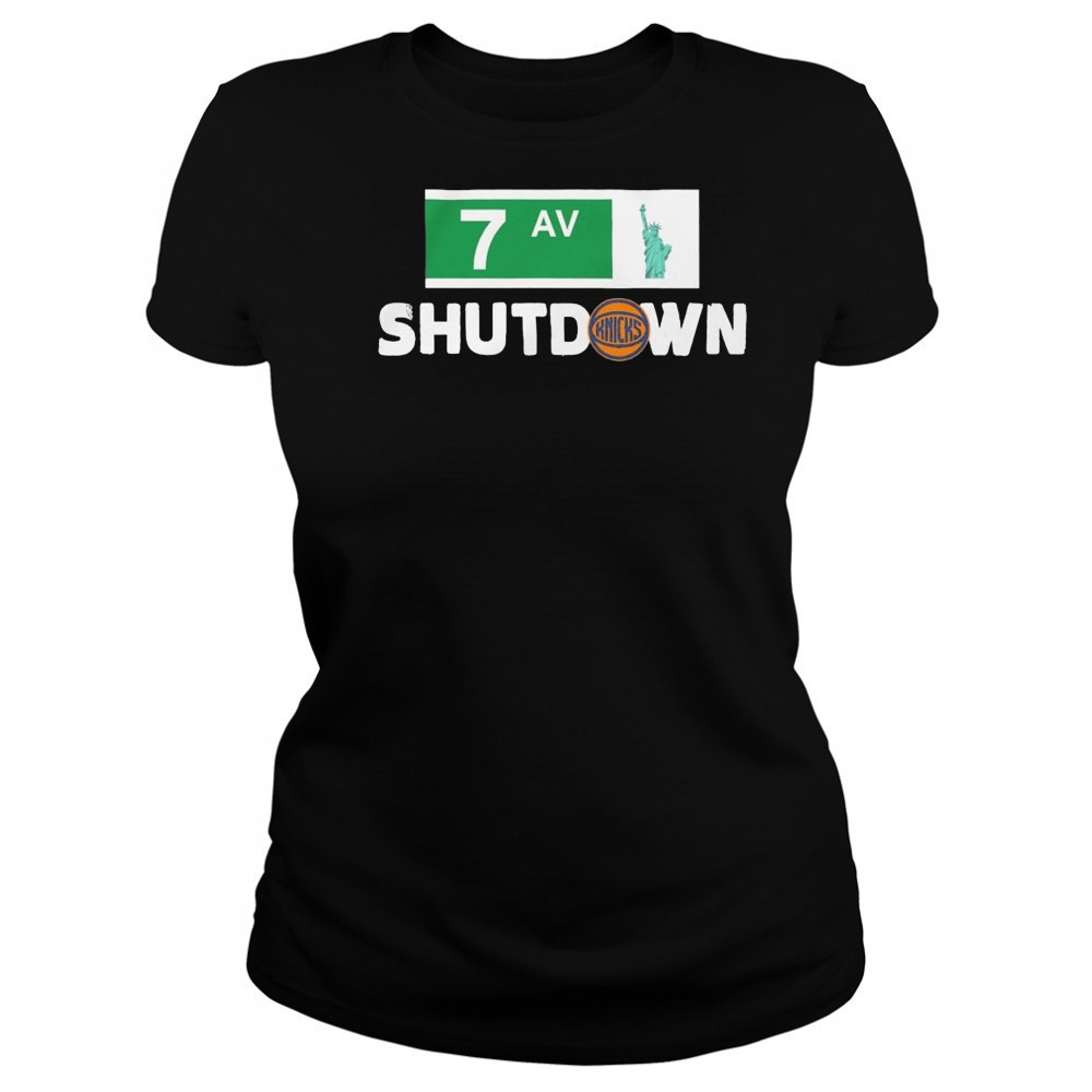New York Knicks 7th Avenue Shutdown Shirt Women's T-shirt