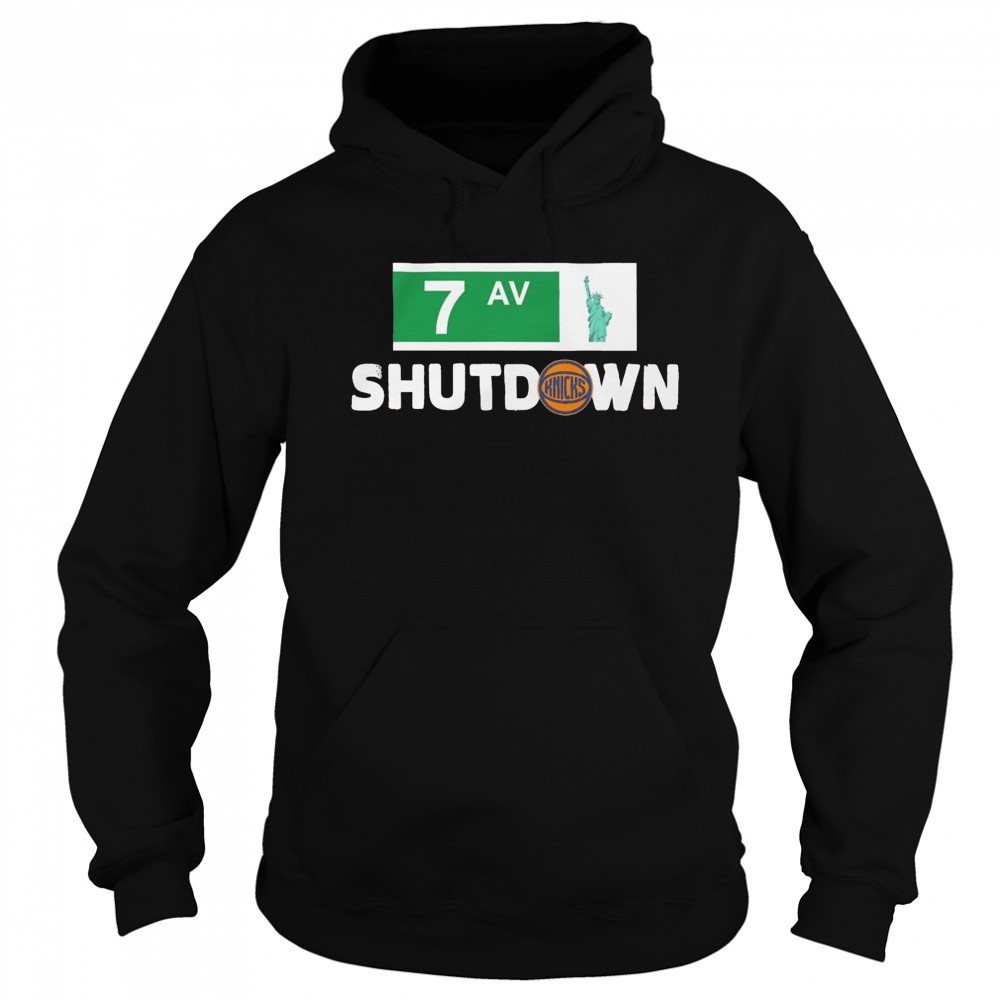 New York Knicks 7th Avenue Shutdown Shirt Sweatshirt