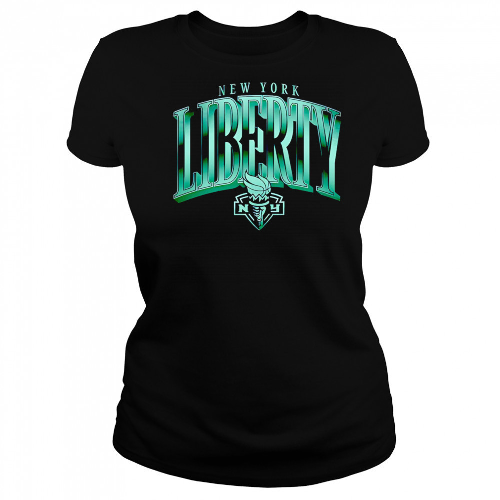 New York Liberty Gradient Heavy classic shirt Women's T-shirt