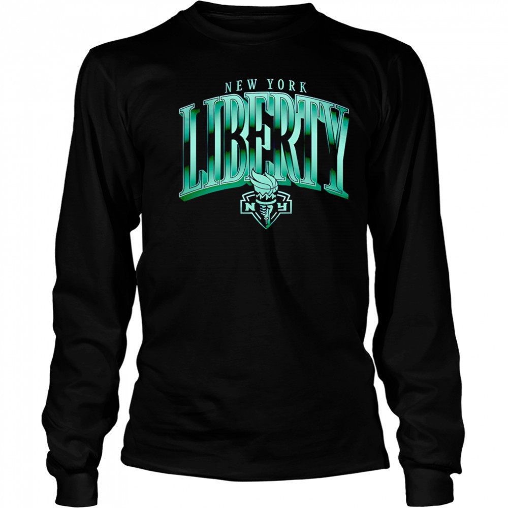 New York Liberty Gradient Heavy classic shirt Long Sleeved