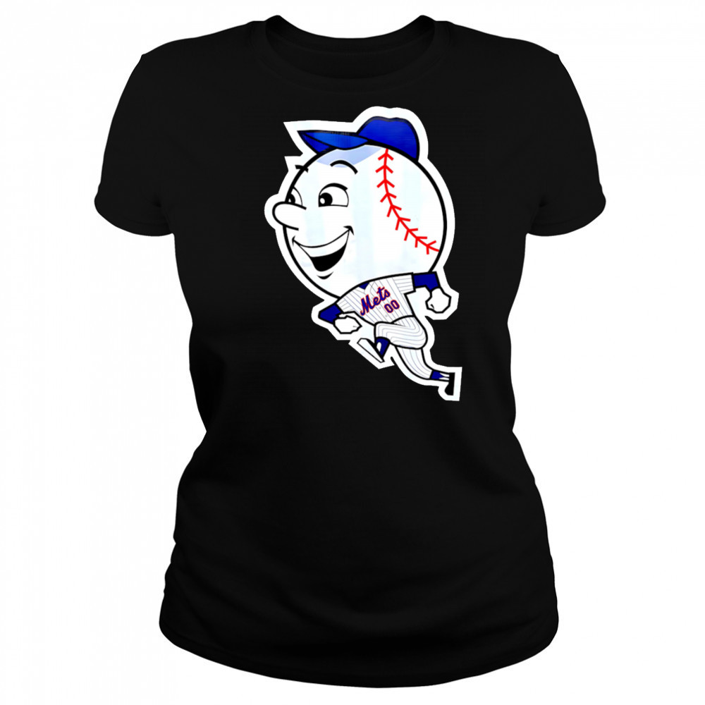 New York Mets Mr Met transparent shirt Women's T-shirt