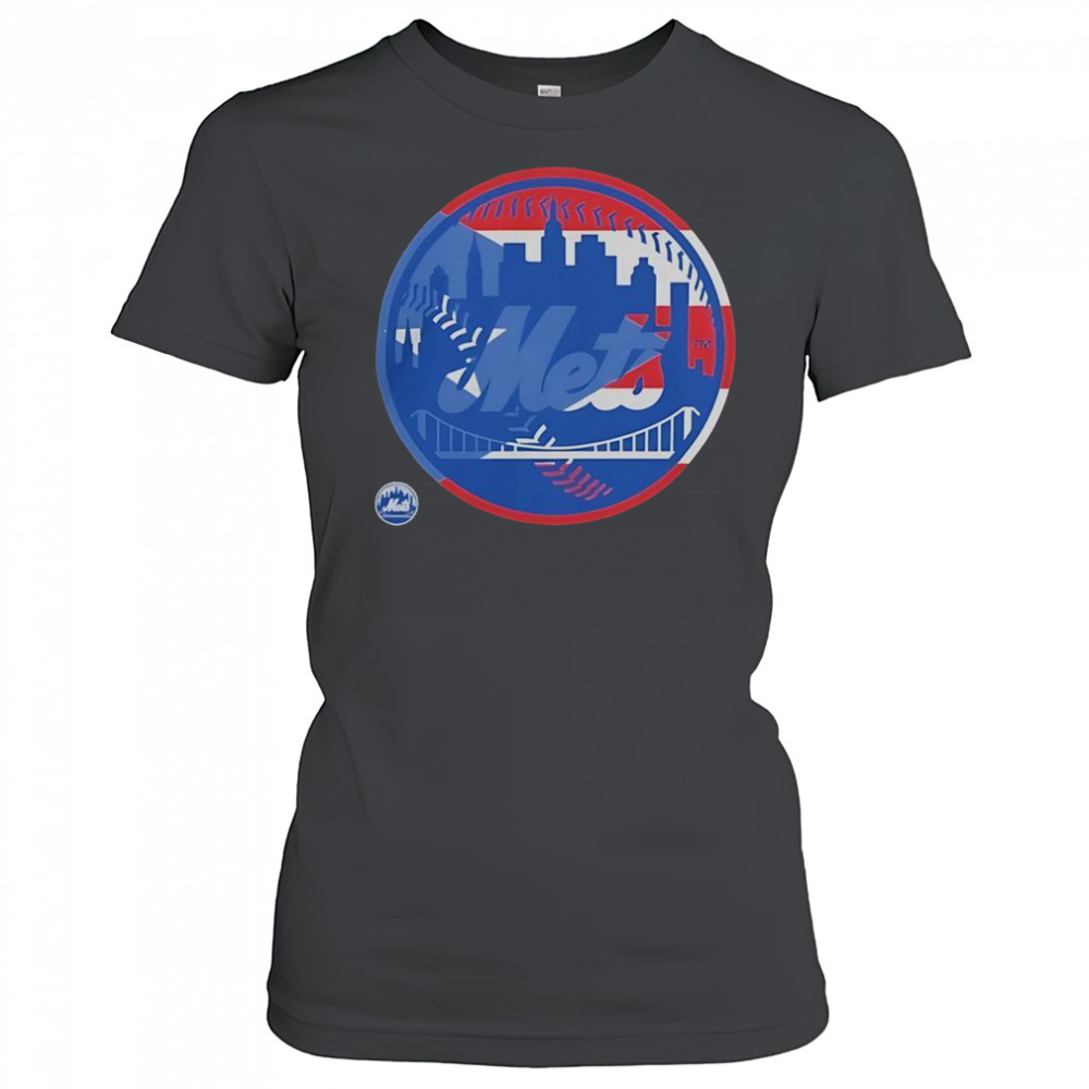 New York Mets Puerto Rican Flag Logo T-Shirt Women's T-shirt