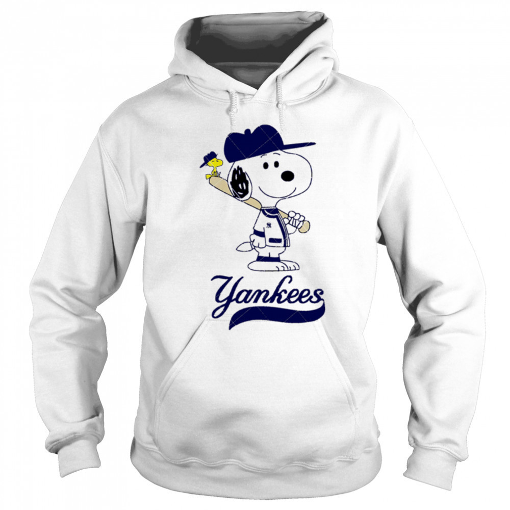New York Yankees Snoopy Baseball funny cartoon shirt Sweatshirt