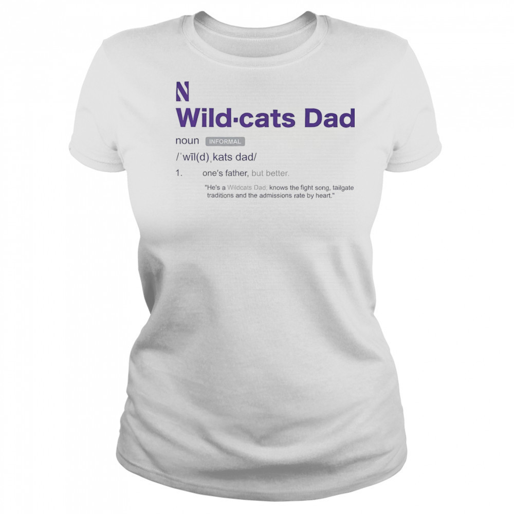 Northwestern Wildcats Dad Definition shirt Women's T-shirt