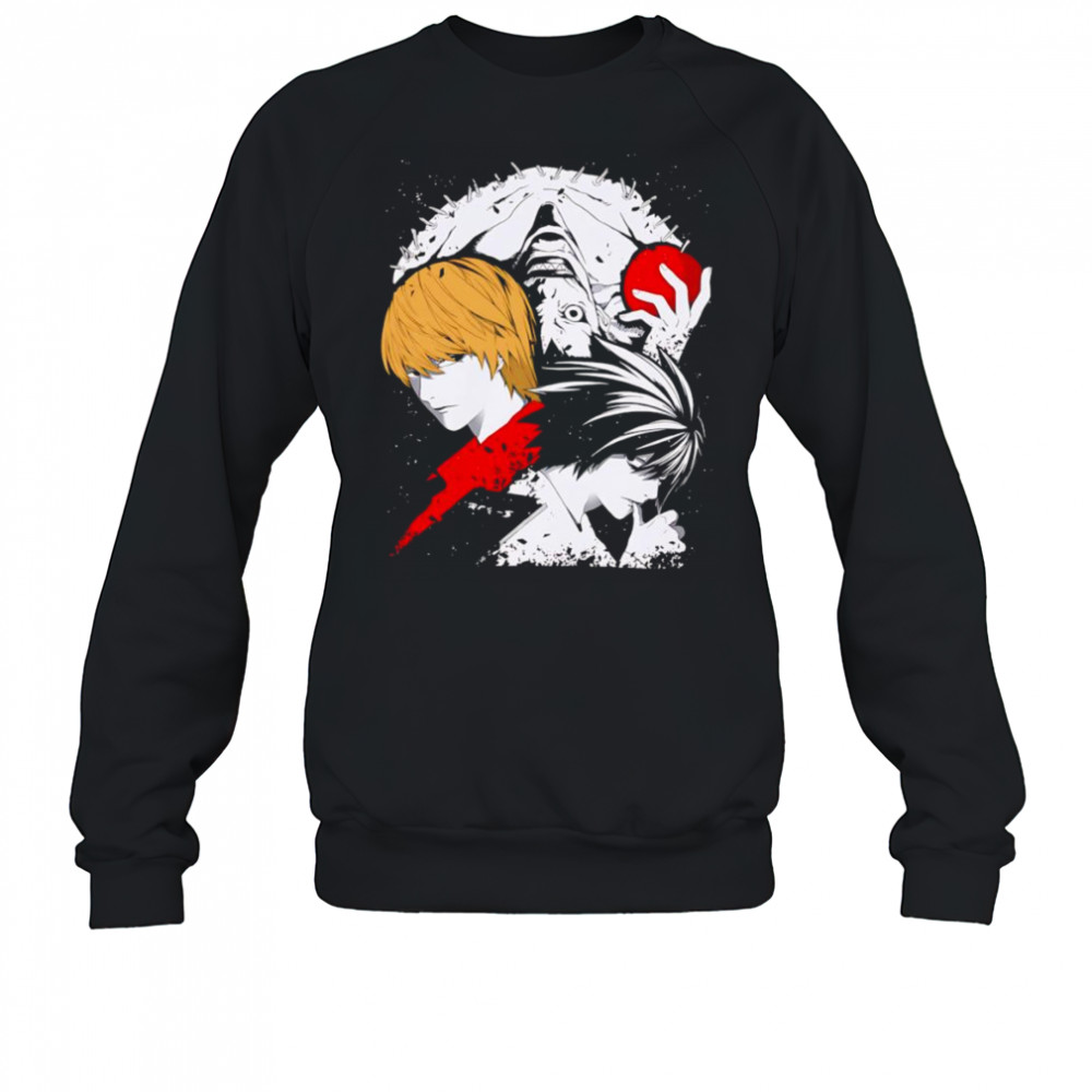 Note of Death Light and L shirt Sweatshirt