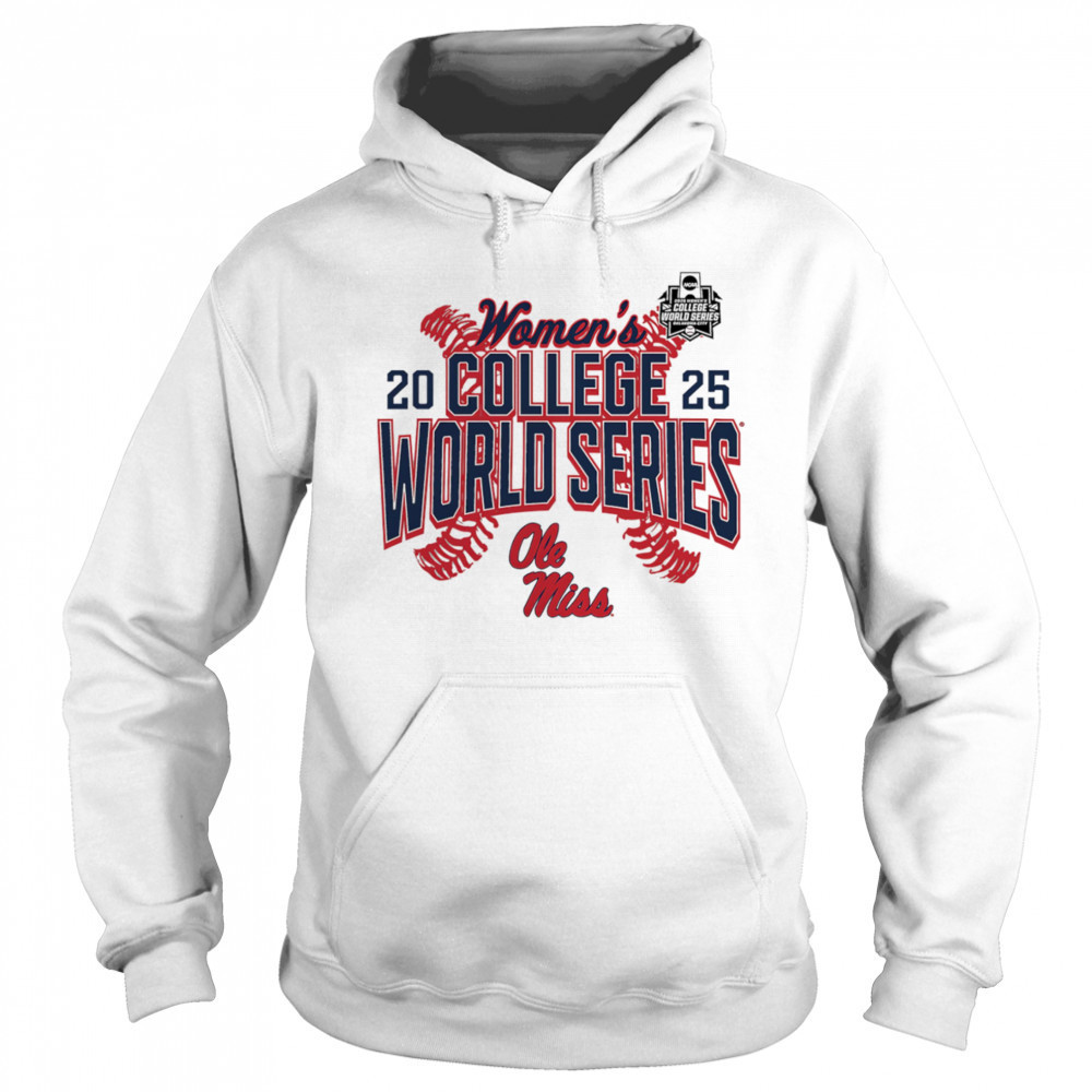 Ole Miss Rebels 2025 NCAA Softball Women’s College World Series Cut Off shirt Sweatshirt