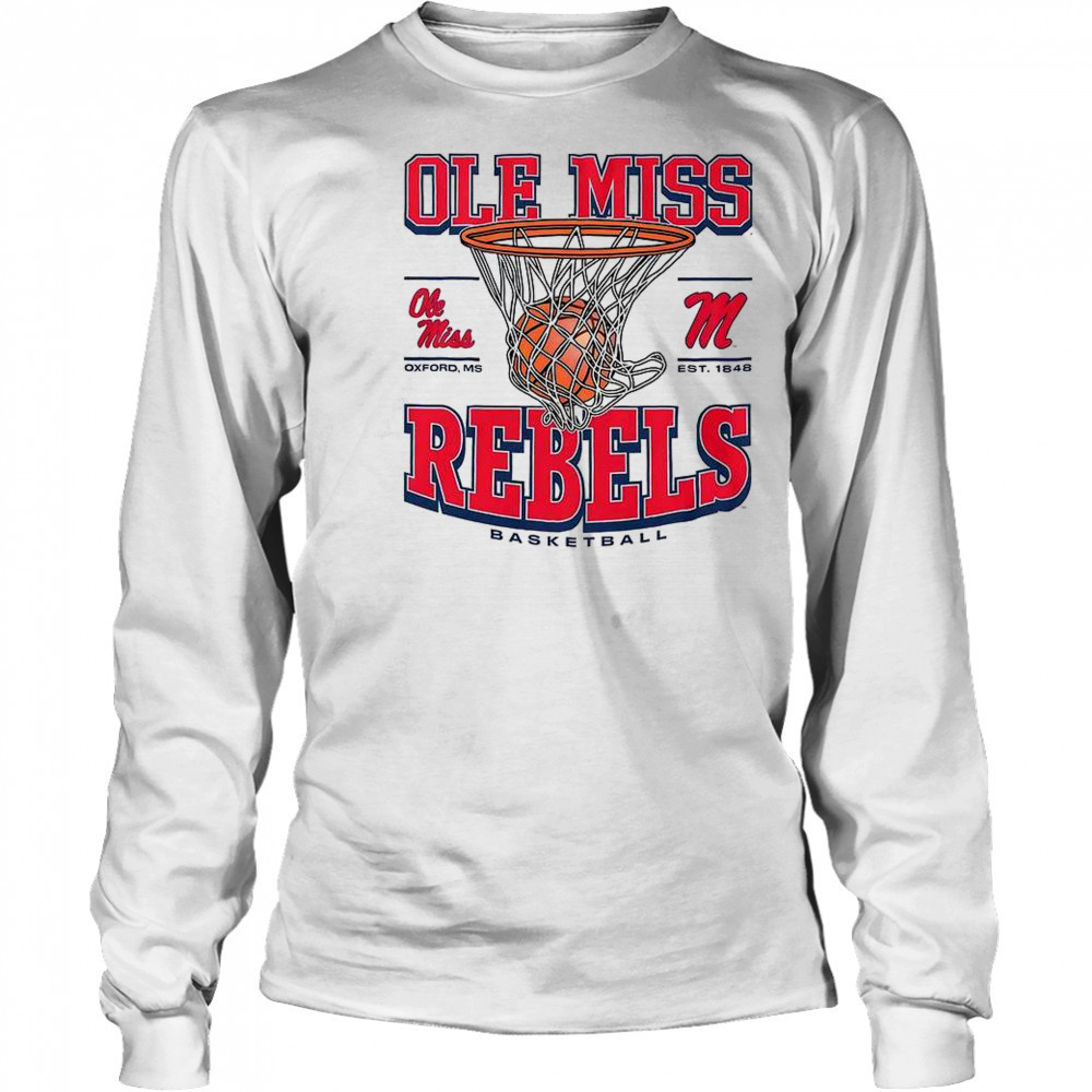Ole Miss Rebels Game Time T-Shirt Long Sleeved