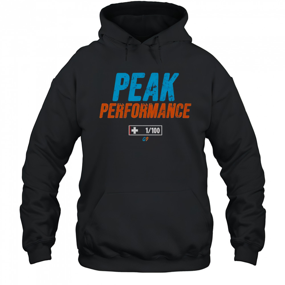 Peak Performance 1 100 T-Shirt Hoodie