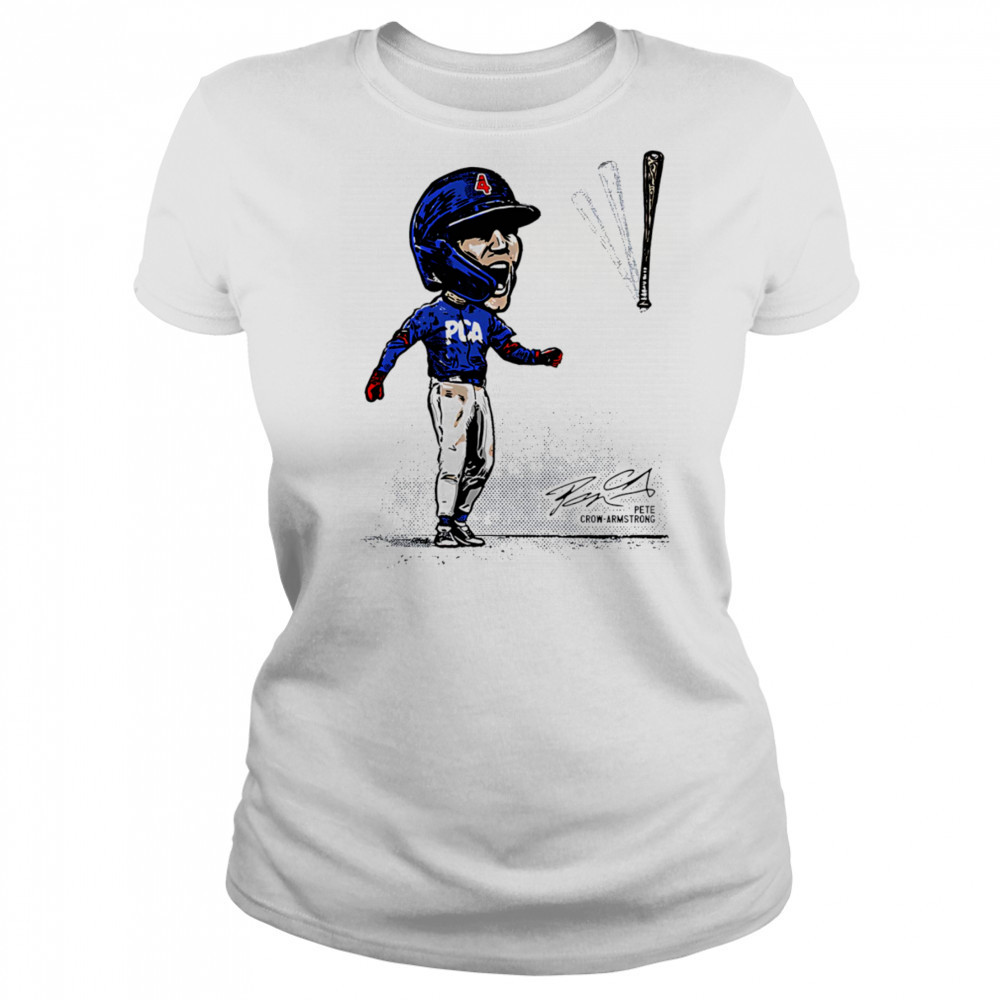 Pete Crow-Armstrong Batflip big head shirt Women's T-shirt