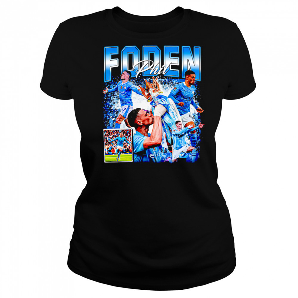 Phil Foden Manchester City Vintage 90s Graphic shirt Women's T-shirt