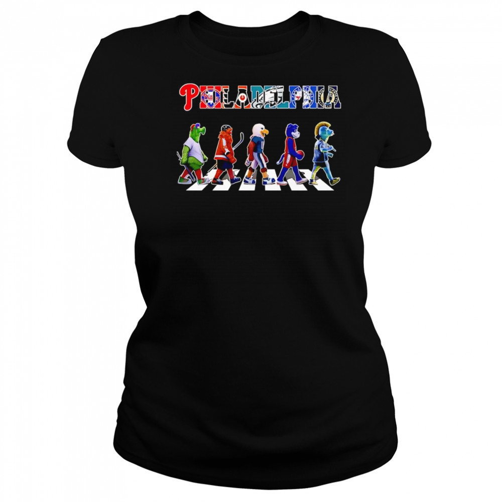 Philadelphia sports Abbey Road mascot shirt Women's T-shirt