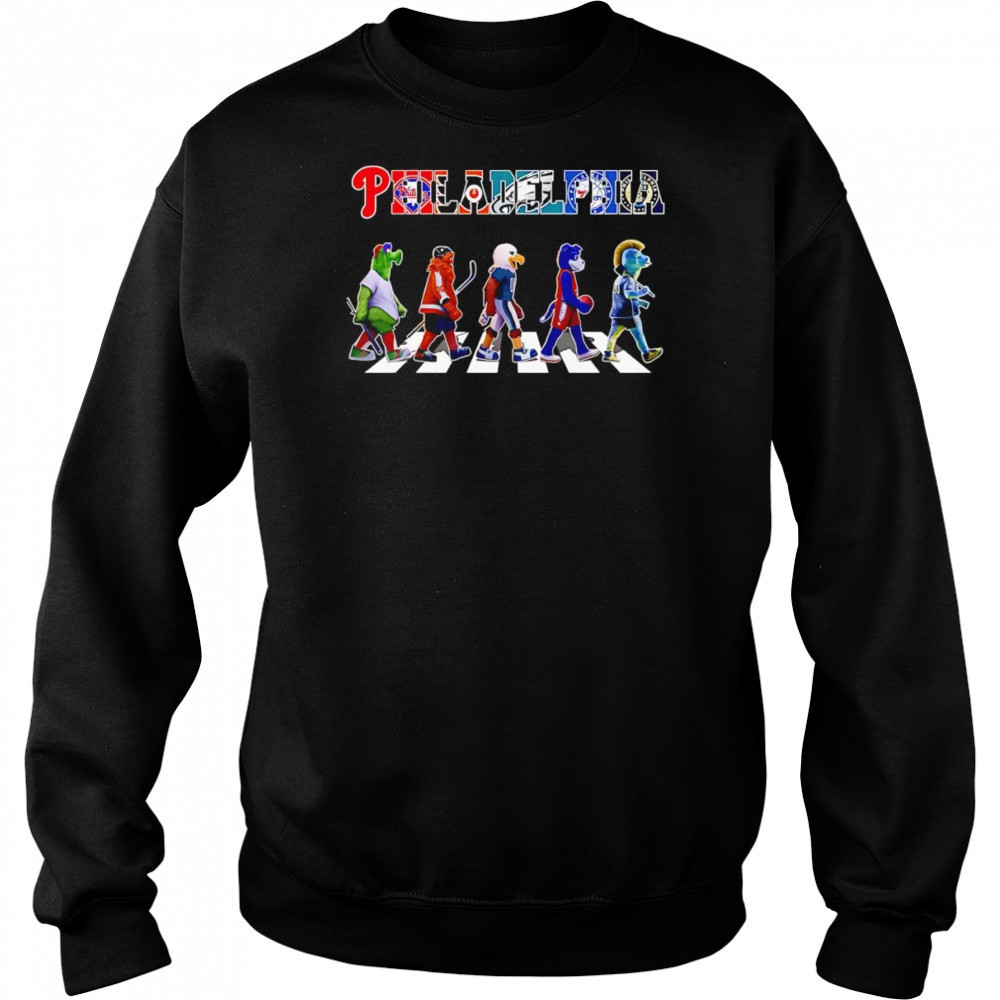 Philadelphia sports Abbey Road mascot shirt Hoodie