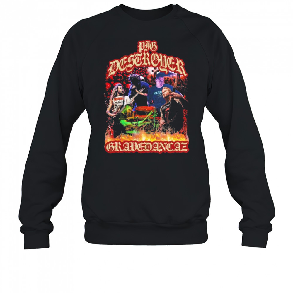 Pig Destroyer – Gravedancaz Graphic 2025 t-shirt Sweatshirt