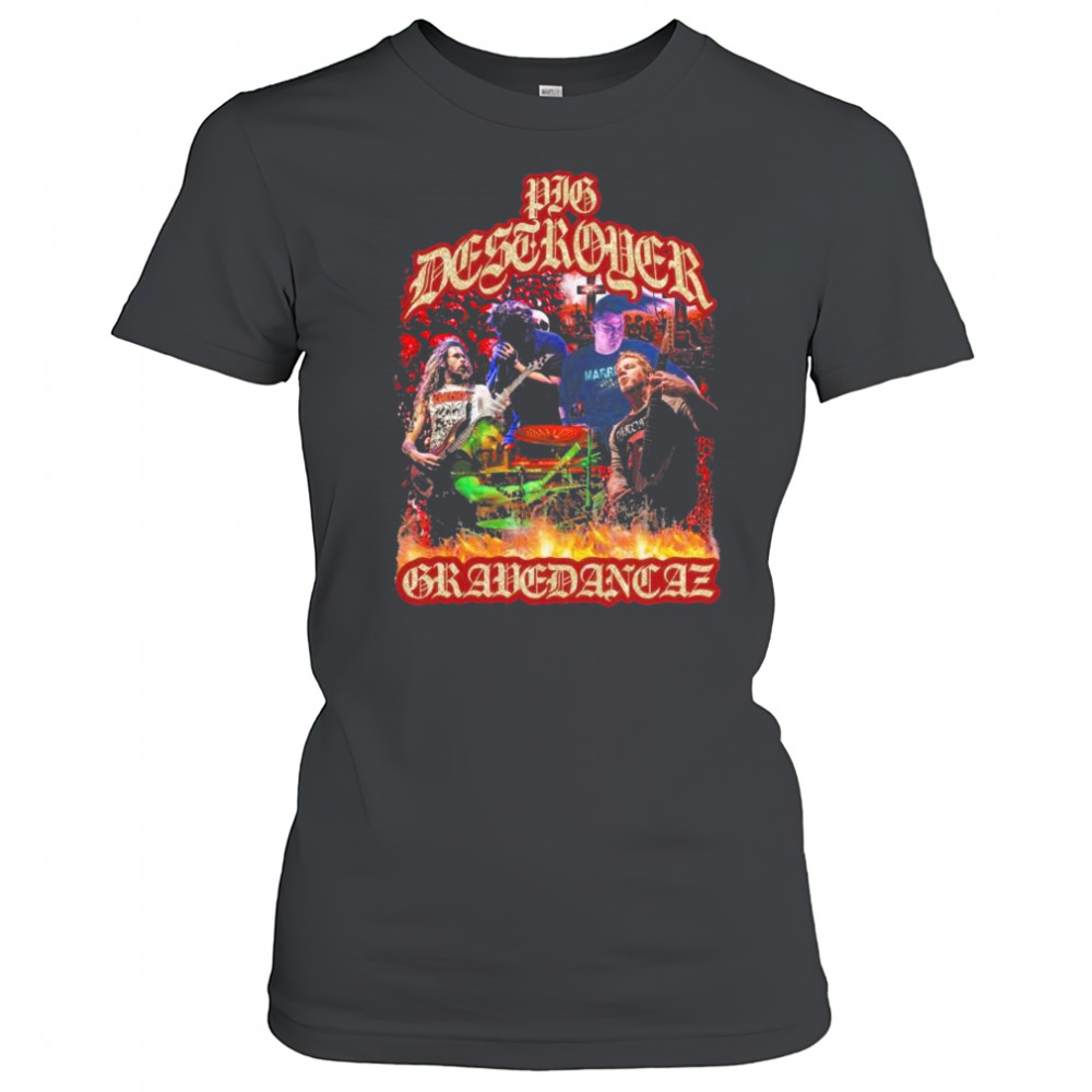 Pig Destroyer – Gravedancaz Graphic 2025 t-shirt Women's T-shirt