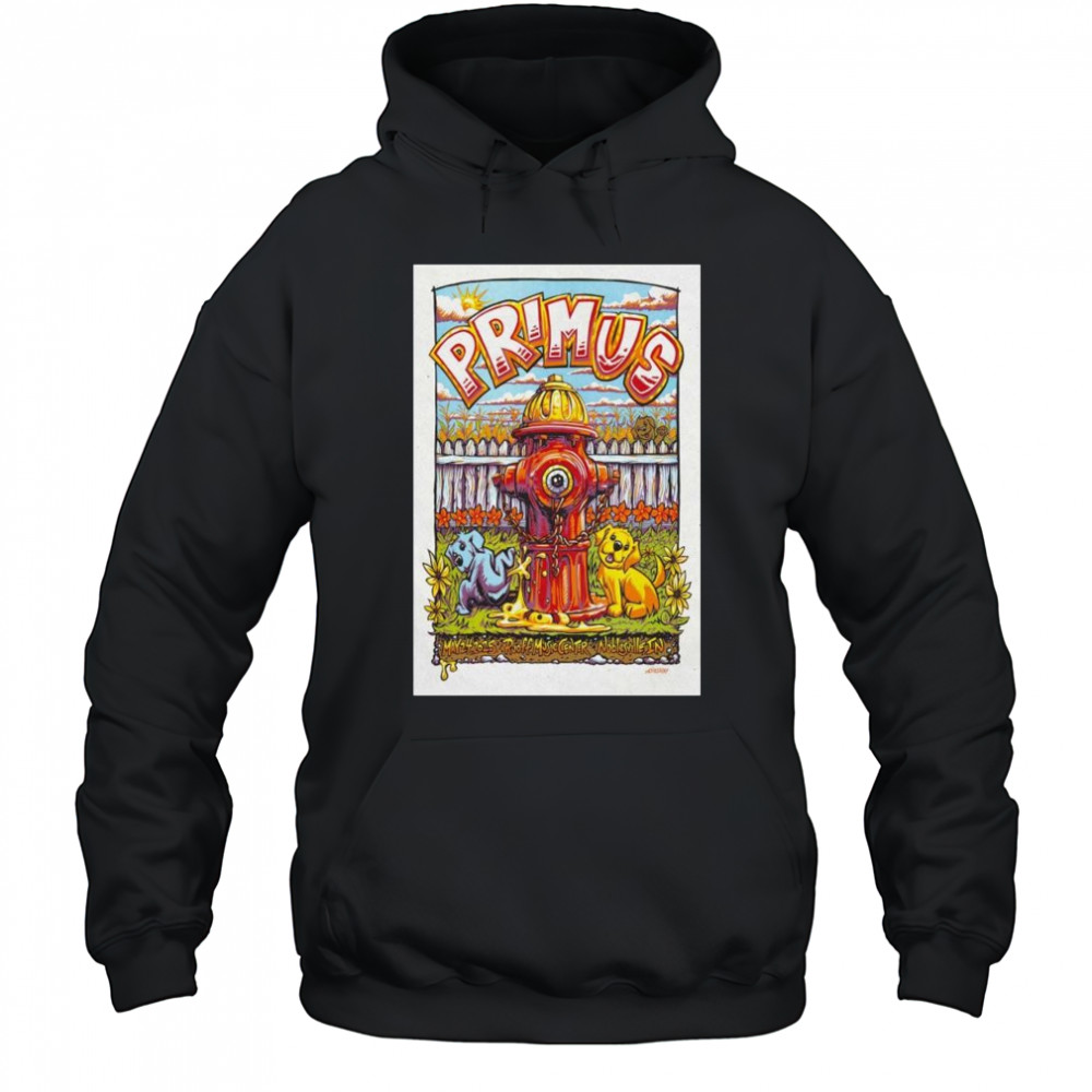 Primus At Ruoff Music Center In Noblesville, IN On May 24 2025 Concert t-shirt Hoodie