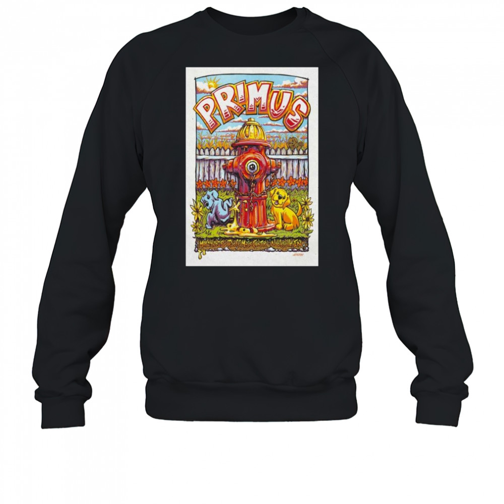 Primus At Ruoff Music Center In Noblesville, IN On May 24 2025 Concert t-shirt Sweatshirt