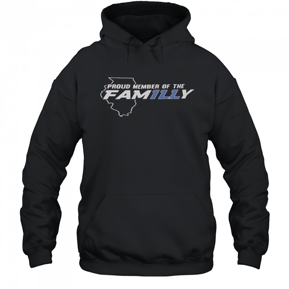 Proud Member Of The Familly Illinois Fighting Illini T-Shirt Hoodie