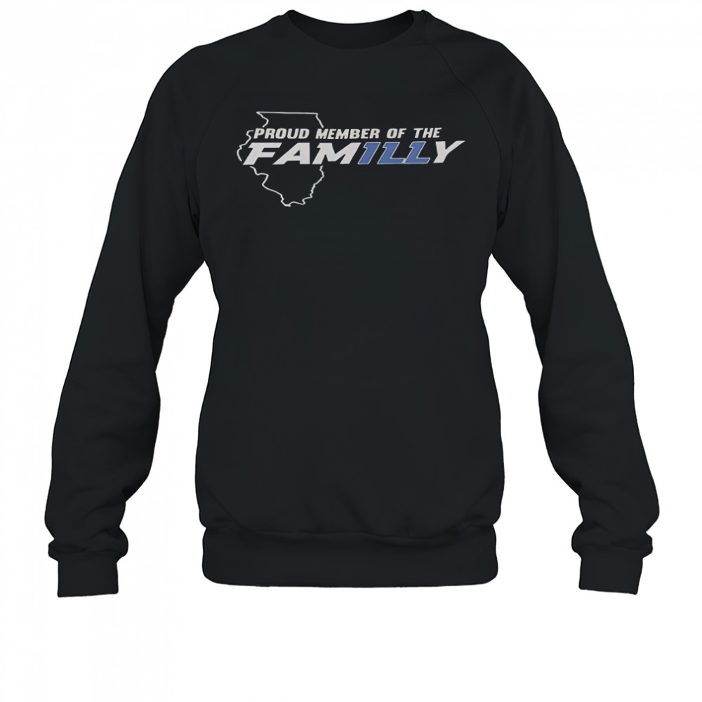 Proud Member Of The Familly Illinois Fighting Illini T-Shirt Sweatshirt