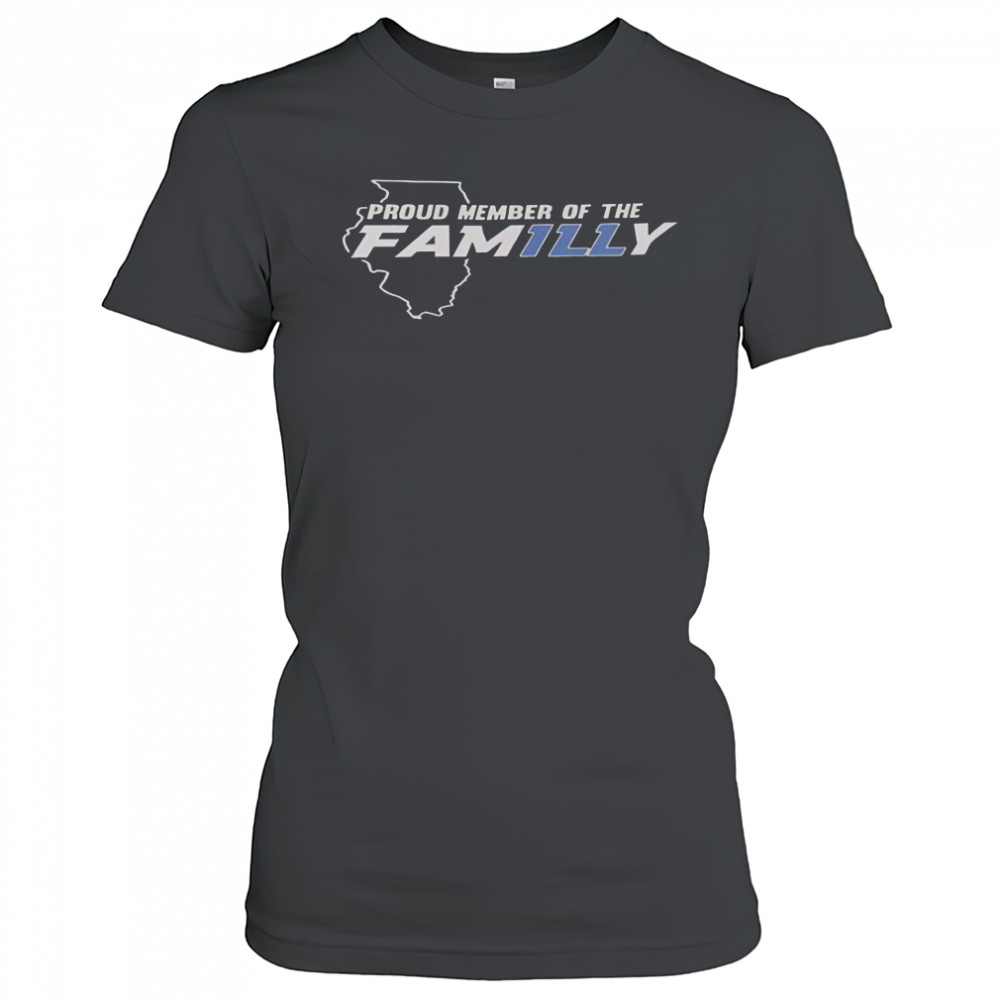 Proud Member Of The Familly Illinois Fighting Illini T-Shirt Women's T-shirt