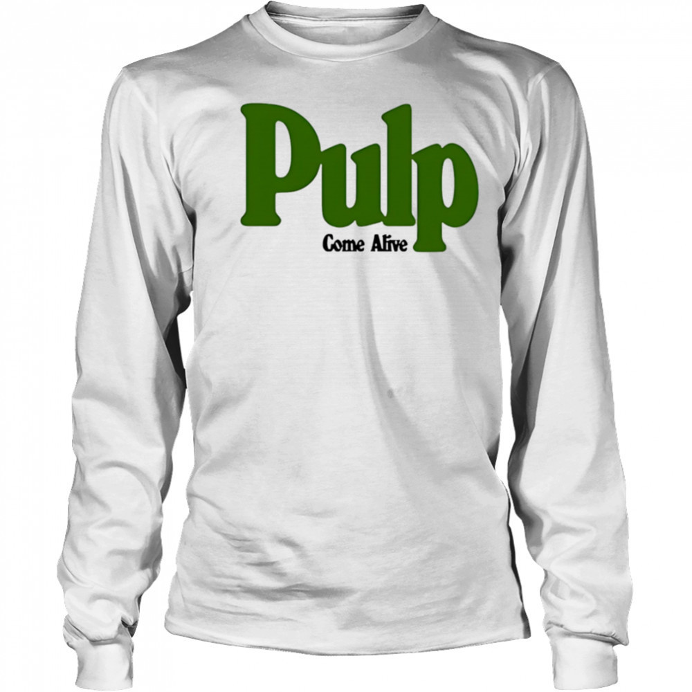 Pulp come alive ecru shirt Long Sleeved