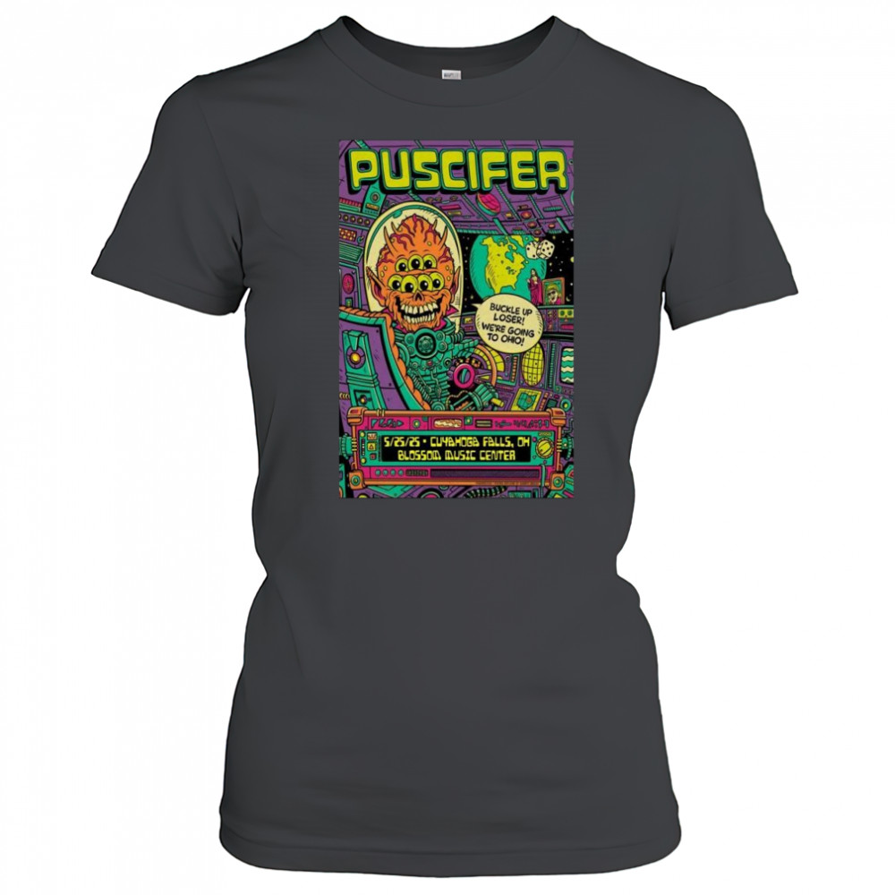Puscifer Blossom Music Center Cuyahoga Falls OH May 25 2025 Concert t-shirt Women's T-shirt