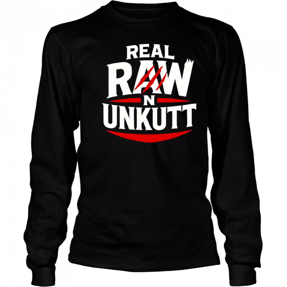 Real raw Unkutt shirt Long Sleeved