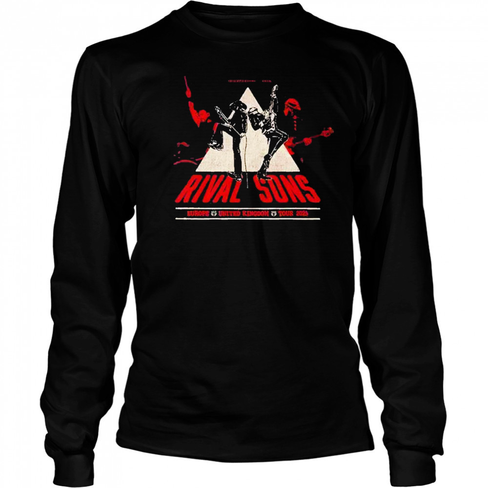 Rival Sons Europe UK Tour Tour Dates 2025 shirt Long Sleeved