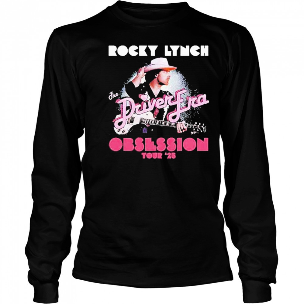 Rocky Lynch The Driver Era Obsession World Tour 2025 With Vale shirt Long Sleeved