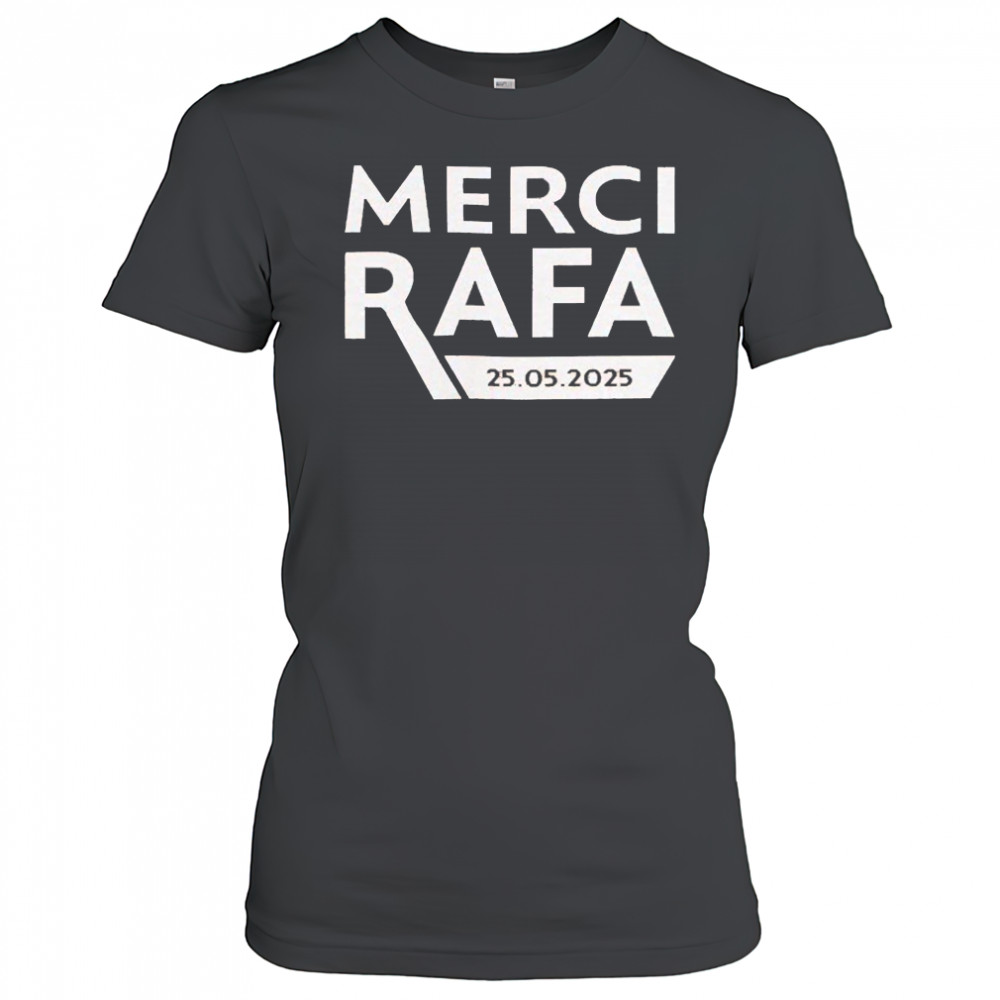 Roland Garros Merci Rafa 25 5 2025 T-shirt Women's T-shirt