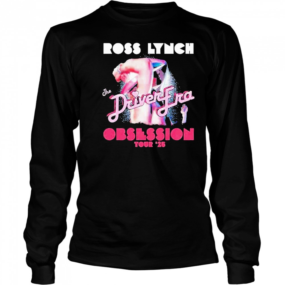 Ross Lynch The Driver Era Obsession World Tour 2025 With Vale shirt Long Sleeved