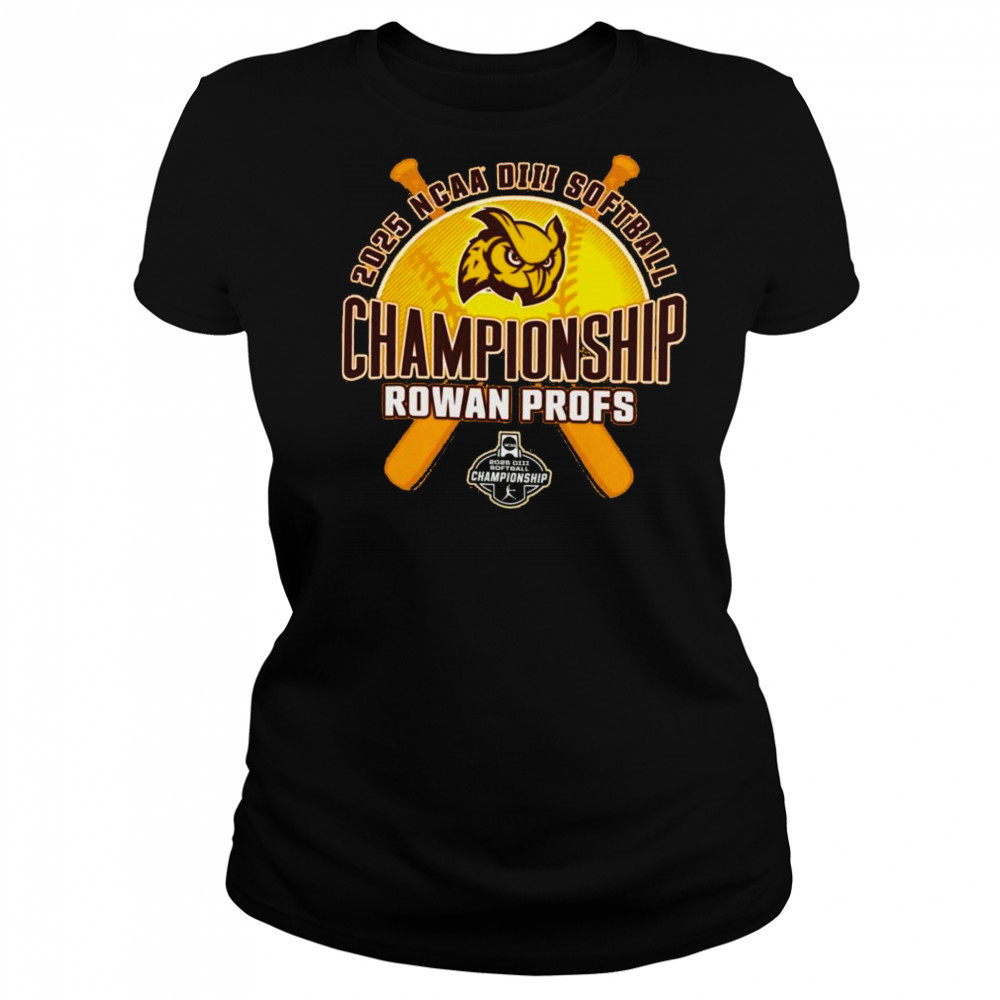 Rowan Profs 2025 NCAA DIII Softball Championship T-Shirt Women's T-shirt