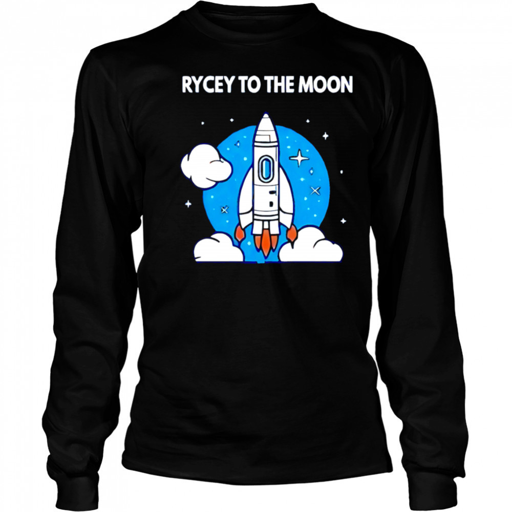 Rycey to the moon shirt Long Sleeved
