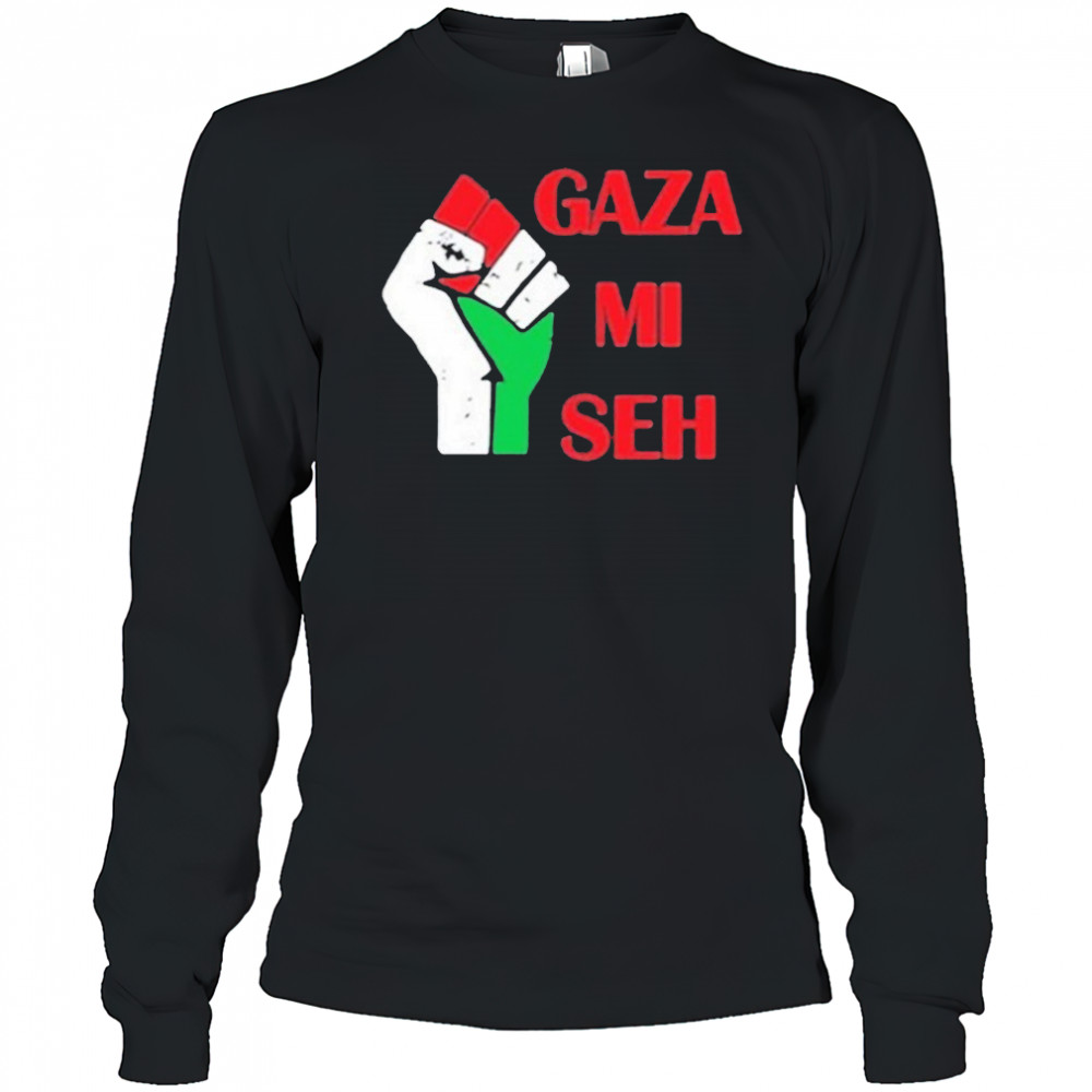 Scam Likely Gaza Mi Seh Shirt Long Sleeved