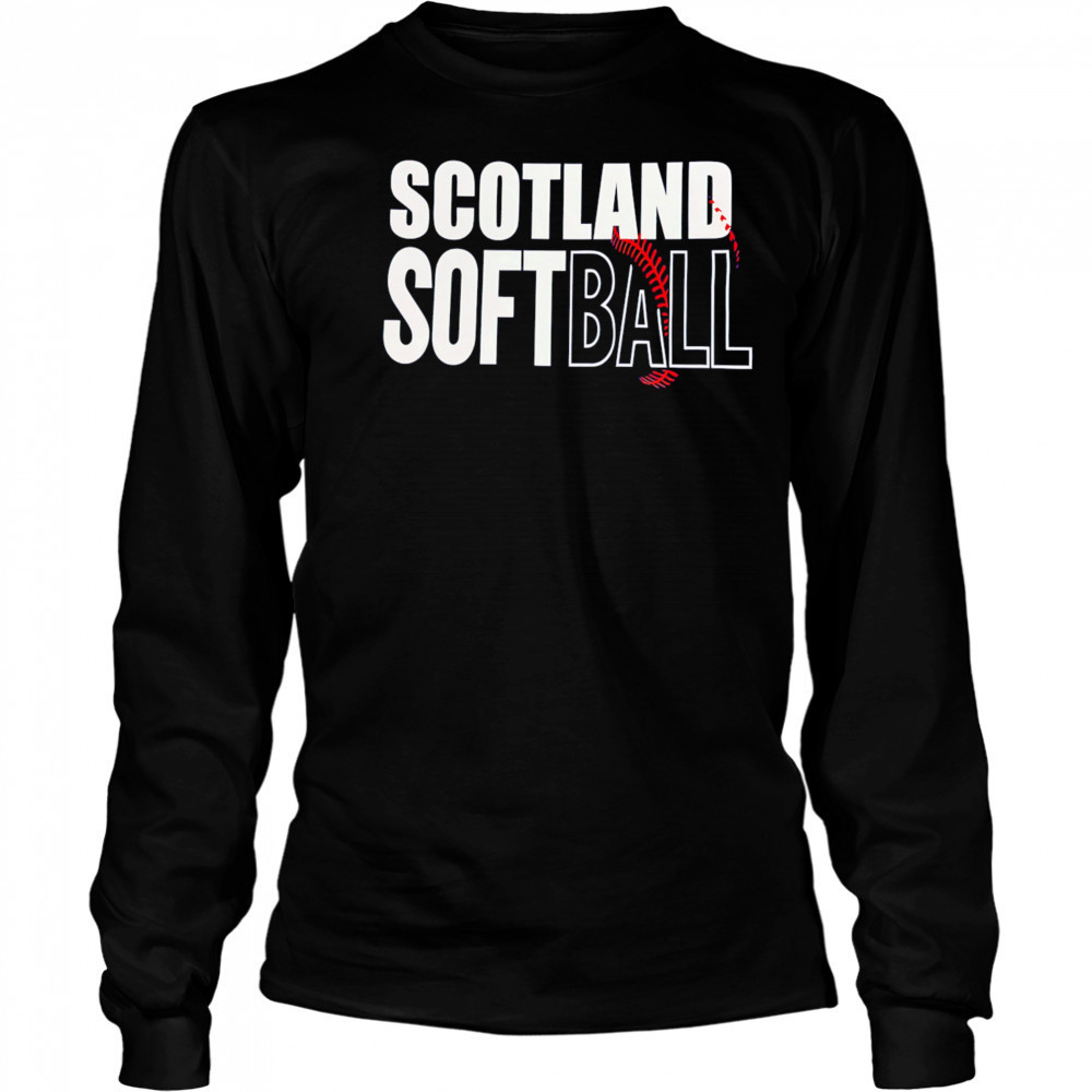 Scotland Softball shirt Long Sleeved