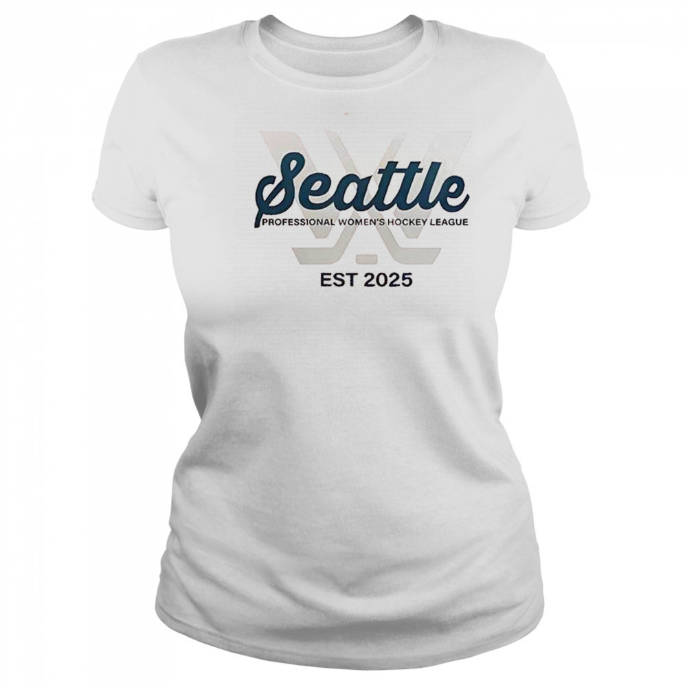 Seattle Professional Women’s Hockey League Est 2025 T-Shirt Women's T-shirt