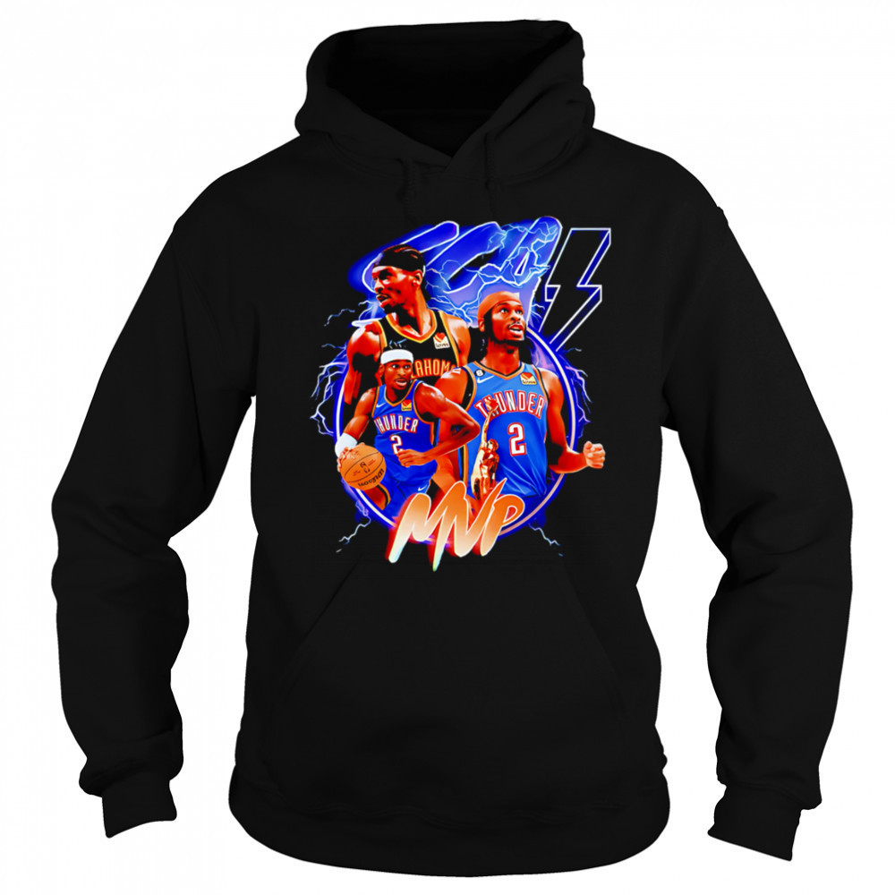 Shai Gilgeous-Alexander MVP Thunder graphic shirt Sweatshirt