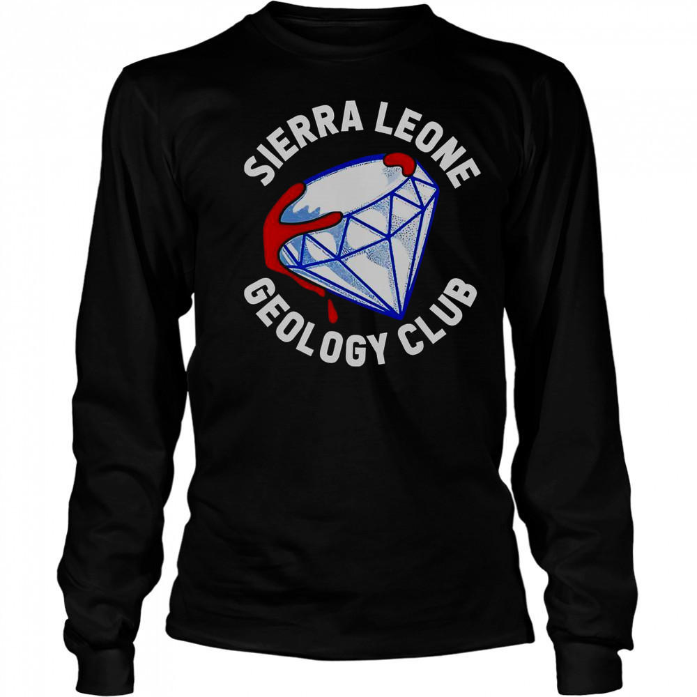 Sierra Leone Geology Club T-Shirt Long Sleeved