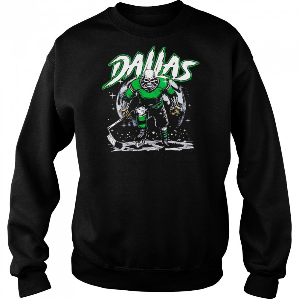 Skeleton Dallas Stars Hockey NHL Champions shirt Hoodie