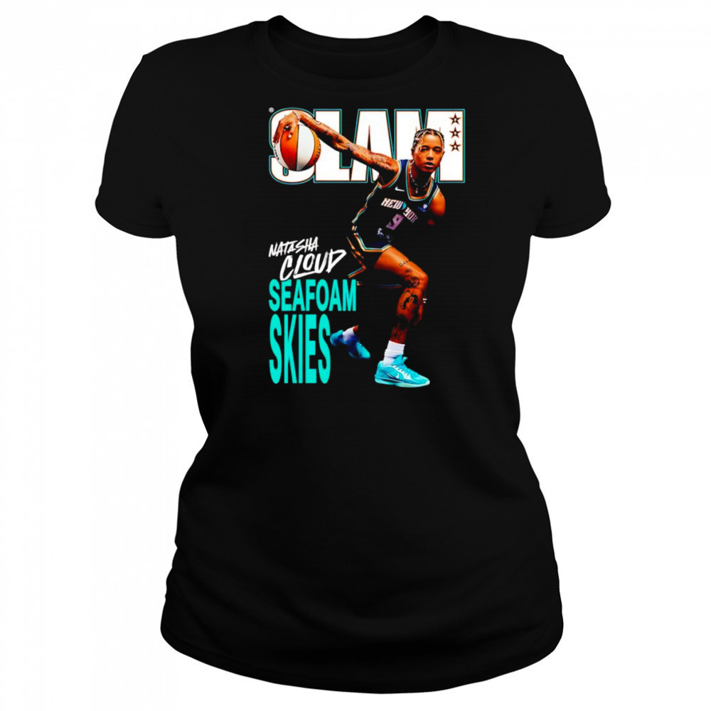 Slam Natasha Cloud seafoam skies basketball shirt Women's T-shirt