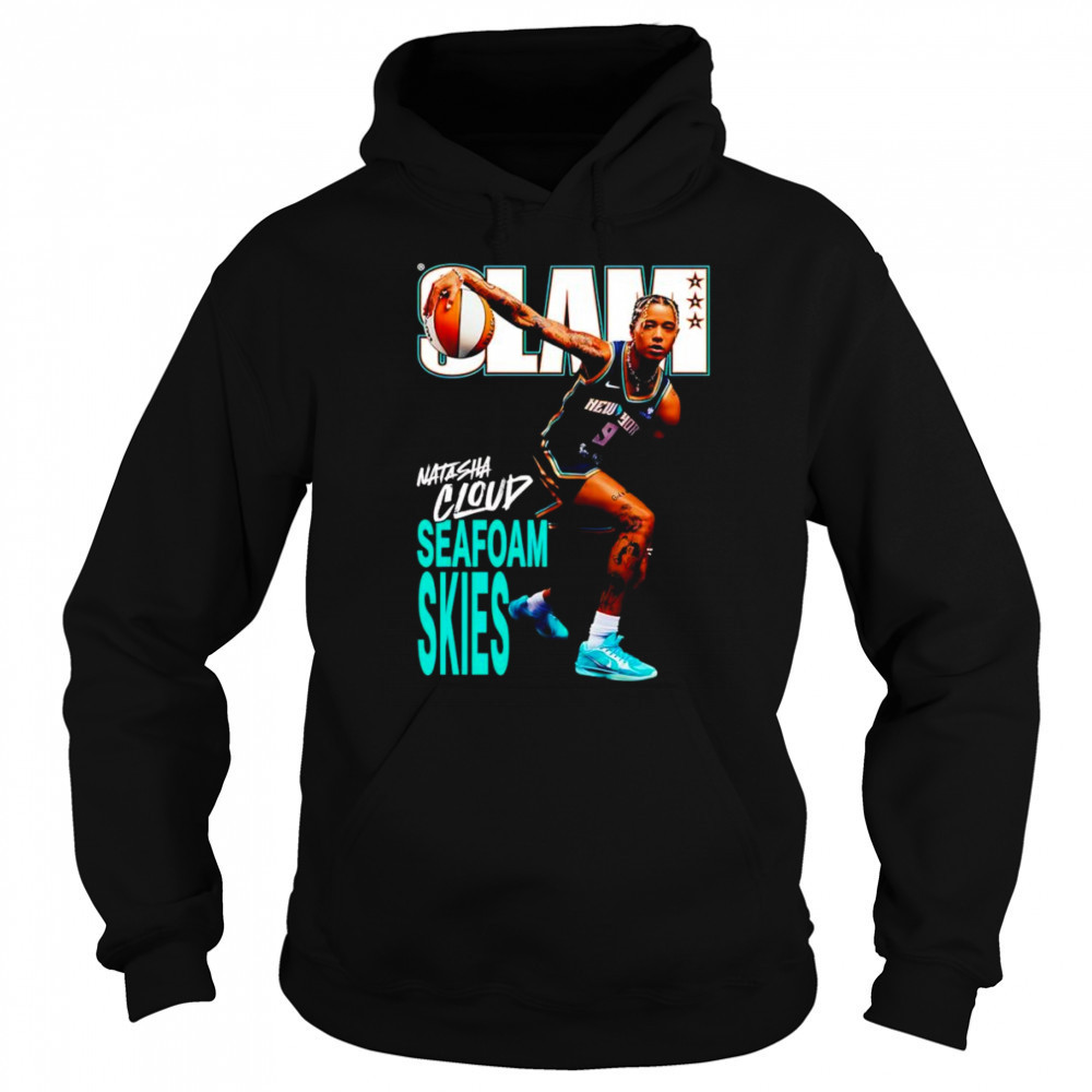 Slam Natasha Cloud seafoam skies basketball shirt Sweatshirt