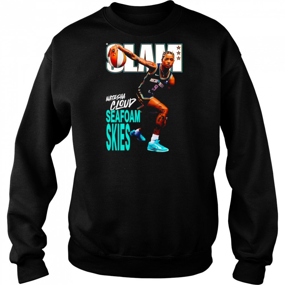 Slam Natasha Cloud seafoam skies basketball shirt Hoodie