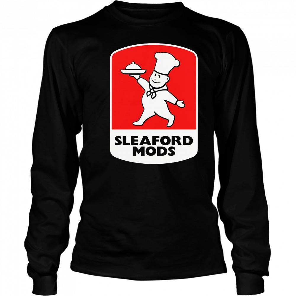 Sleaford Mods Little Chef T-Shirt Long Sleeved