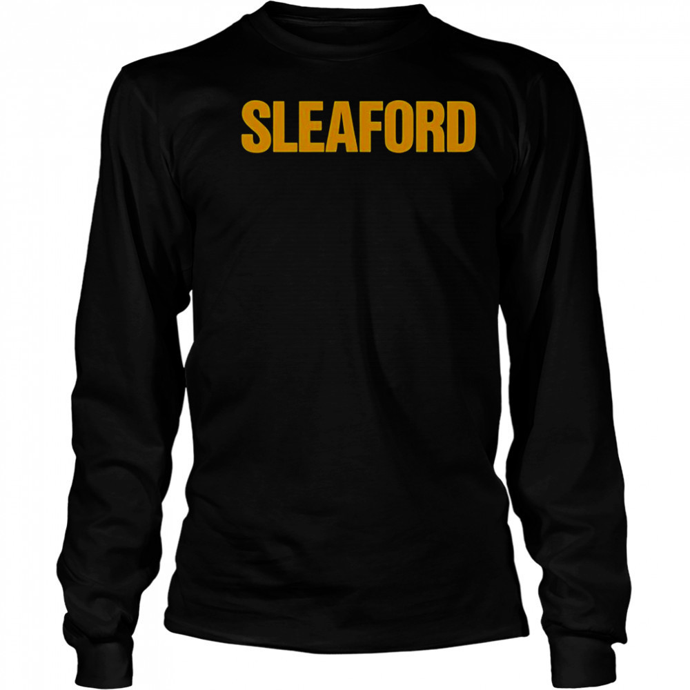 Sleaford Mods Logo T-Shirt Long Sleeved