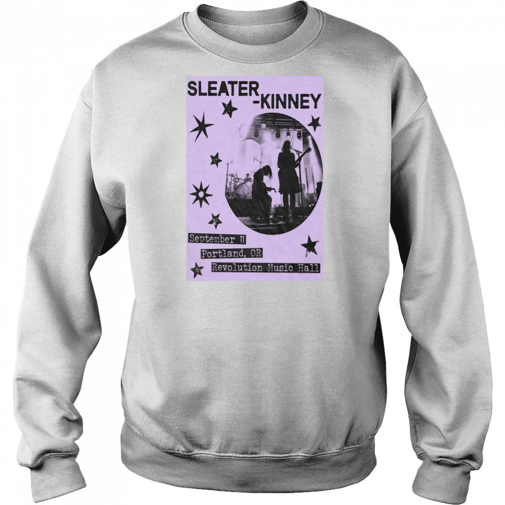 Sleater Kinney Sept 11 2025 Portland OR Shirt Hoodie