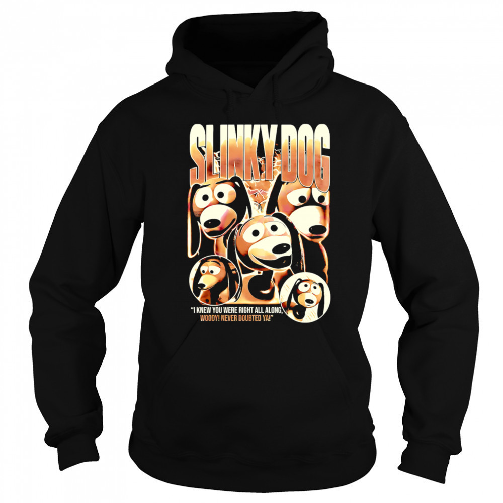 Slinky dog toy story disney pixar vintage style shirt Sweatshirt