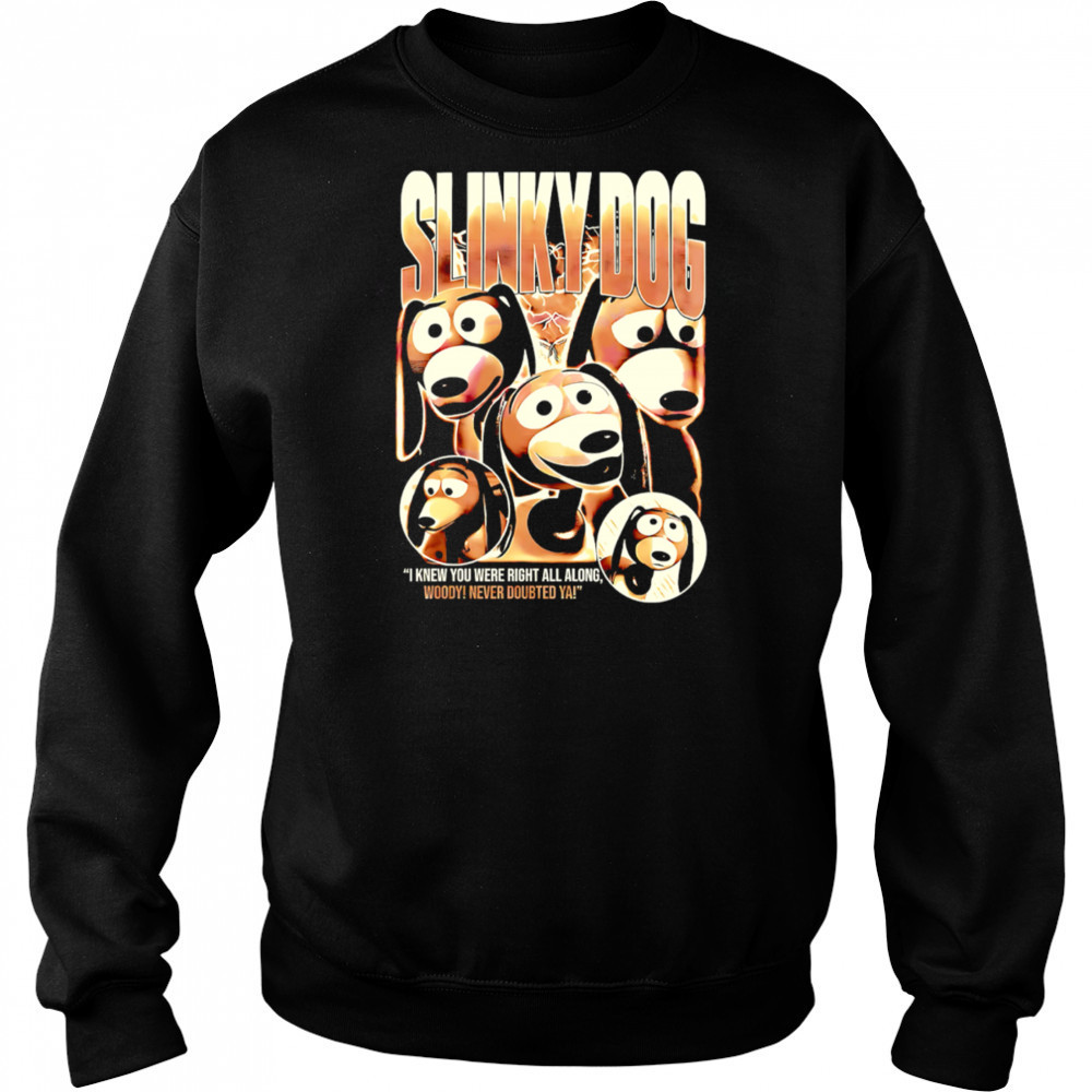 Slinky dog toy story disney pixar vintage style shirt Hoodie