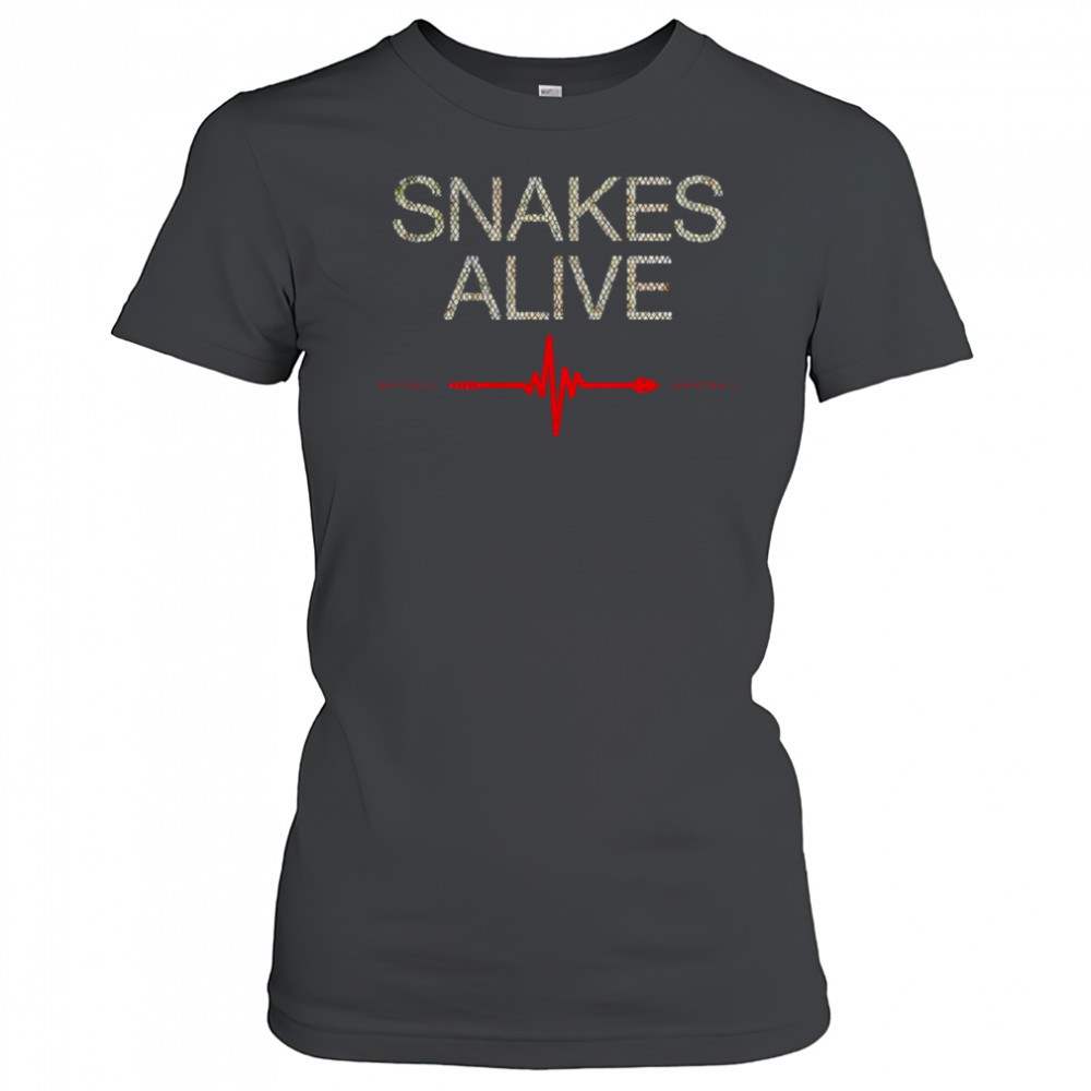 Snakes Alive Arizona Baseball heart rate shirt Women's T-shirt
